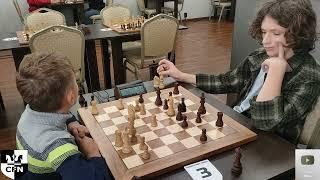 R. Sakhno (1404) vs F. Kudryashov (1596). Chess Fight Night. CFN. Rapid