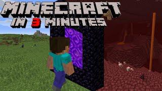 Minecraft In 3 Minutes