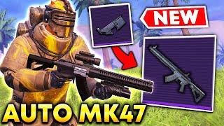 Destroying With NEW Automatic MK47 in Metro Royale  PUBG Metro Royale