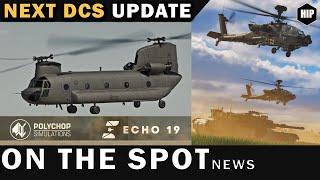 Next DCS Update date | CH-47 Chinook  | Kiowa new Sounds | South Atlantic Map | Echo19