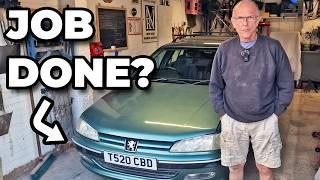 Peugeot 406 Sill & Wheel Arch Repair - Day 3 - It's Finished!