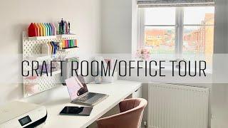 Tour of My Craft Room/Office Space