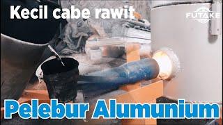 CANGGIH! Mesin Pelebur Logam / Aluminium / Perak Bahan Bakar Oli Bekas | Hub. 0822-2999-2299