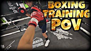 INSANE VIRTUAL BOXING TRAINING POV AMSR #pov #fighter combate de #boxeo #бокс спарринг #boxing #amsr