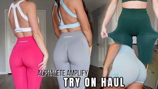 BEST LEGGINGS EVER | Alphalete Try On Haul with Sizing Comparisons