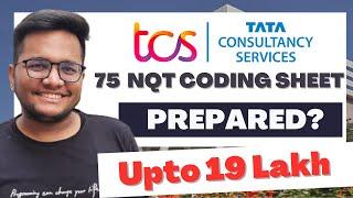 TCS NQT 2023 Coding Sheet | Coding Round of TCS NQT | Preparation Sheet for TCS 