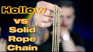 Solid Rope Chains Vs Hollow Rope Chains | Is It Worth It?