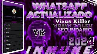 *VIRUS KILLER.WHATSAPP INMUNE ACTUALIZADO 2024 * | supper imune antivirus whatsapp mods 2024