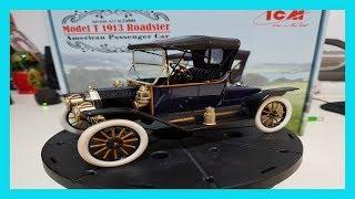 Let's Build a Thing: ICM Ford model T Roadster 1913 1:24