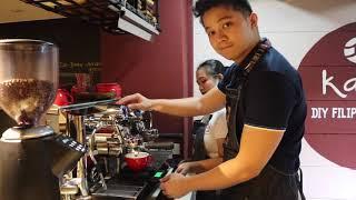 Learning to Make Coffee Barista-style for the First Time | Ka-Pe DIY Filipino Coffee Shop Maginhawa