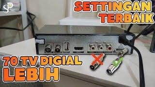 Cara Setting STB Matrix Apple HD | Tips Pemasangan Set Top Box Digital