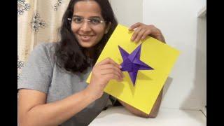 Live Paper Folding Session, How To Make A Paper Star