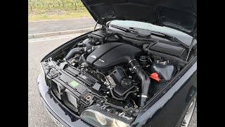 BMW E39 M5 with S85 V10 engine swap drive by