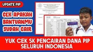 SK PENCAIRAN PIP SELURUH INDONESIA CEK APAKAH ADA NAMA KOTAMU