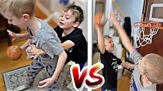 Owen EXPOSES Colin in MINI BASKETBALL *CRAZY ENDING*