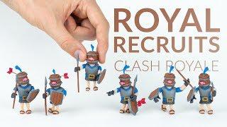 Royal Recruits (Clash Royale) – Polymer Clay Tutorial