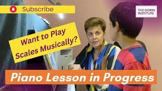  Want to Play Scales Musically? | Piano Lesson in Progress