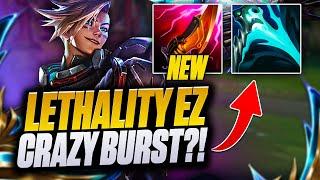 Season 14 Lethality Ezreal has crazy burst! (Challenger Ezreal Full Gameplay )