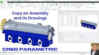 Creo Parametric - Reusing an Assembly and its Drawings