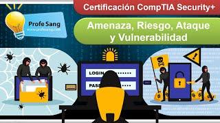 Amenaza, Riesgo, Ataque y Vulnerabilidad (Preparación CompTIA Security+)