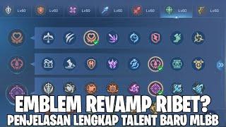 EMBLEM REVAMP TERLALU RIBET? YUK SIMAK PENJELASAN LENGKAP NYA! MOBILE LEGENDS