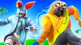 My Twin CONTROLS My Game in FORTNITE