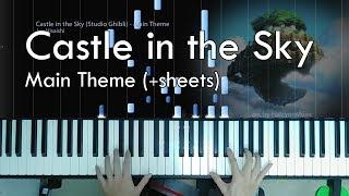 Castle in the Sky (Studio Ghibli) tutorial + sheets by HalcyonMusic