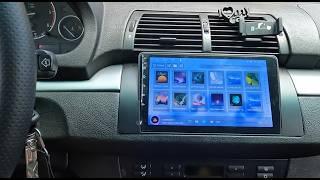 9” Inch Car Android System Navigation In Bmw X5 E53