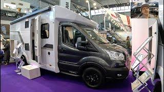 Mooveo TEI F70 DBH RV compact Camper Van model 2024 Ford Trail F 70 CMT walkaround + interior V1894