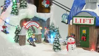 Powder Ridge Mountain Ski Resort Christmas Village by FG Square