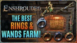 THE BEST RING & LEGENDARY WAND FARM LOCATION!!! 【Enshrouded】