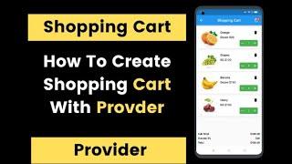 Flutter Shopping Cart With Provider with null safety Part - 3 || Creating Cart Model