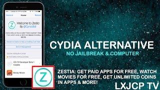 Zestia: Cydia Alternative(The New Cydia?)(No Jailbreak Or Computer)