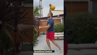 Rotational Kettlebell Snatch Form | Kettlebell Exercises