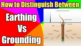 Earthing vs Grounding| What is Earthing | What is Grounding | Hindi