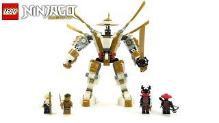 LEGO Ninjago Legacy 2020 Set 71702 - Goldener Mech / Review deutsch