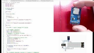 ESP32 guardando datos en una tarjeta SD desde un sensor de temperatura DHT11 con el protocolo SPI.