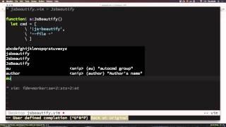 Integrating js-beautify Into Vim