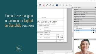 Como fazer margem e carimbo no Layout (Padrões ABNT)