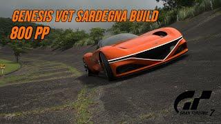 The Genesis VGT is AMAZING at Sardegna | Genesis VGT 800PP Build in GT7