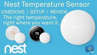 Nest Temperature Sensor | UNBOXING | SETUP | REVIEW