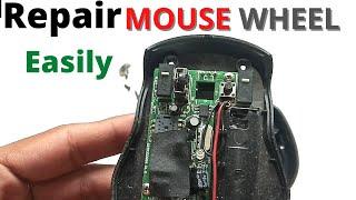 How to Repair Mouse Scroll Wheel HP  Wireless Mouse Repair