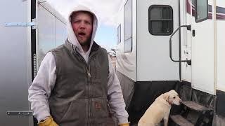 Got Sent Home-Winded Out-Life in an RV-Chores Around the Fifth Wheel.