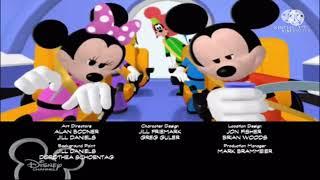 Mickey Mouse space credits
