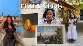 I tried ART school in FLORENCE (as an ENGINEER)  | Italy Vlog x Renaissance Vlog