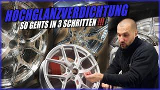 Hochglanzverdichtung von Vossen HF-5 Alufelgen – So geht’s in 3 Schritten!