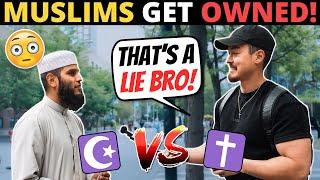 MUSLIMS GET OWNED BY CHRISTIAN! (Must Watch...)