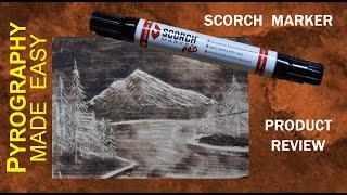 Scorch Marker Pro product review - wood burning product review