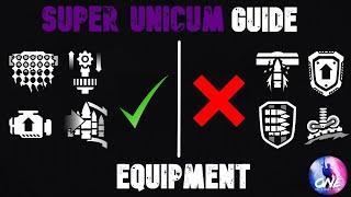 SUPER UNICUM GUIDE | EQUIPMENT (ALL TANK CLASSES) | WOT CONSOLE