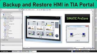 How to Backup and Restore HMI using TIA Portal V15 | Siemens  PLC | HMI | SCADA | Automation